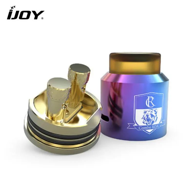 Оригинальный атомайзер IJOY COMBO RDA распылитель с капельным наконечником и двойным