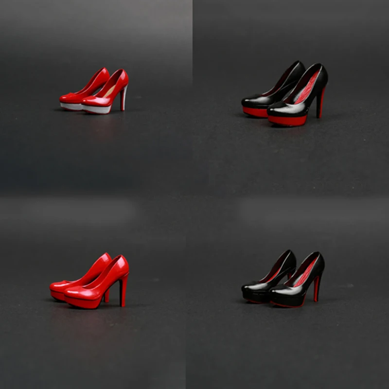 

5 Colors 1/6 Womens High heels Pumps Models for 12'' Action Figures Accessories
