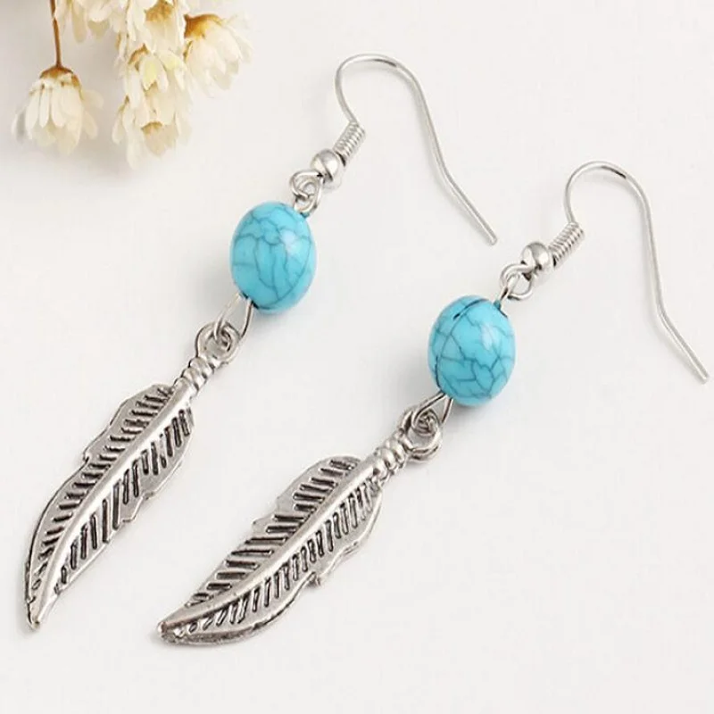OTOKY 2018 Gussy Life Dangle Earing Brand New 1Pair Circular Leaves Ear Jewelry with a man made dropshipping Mar05 | Украшения и