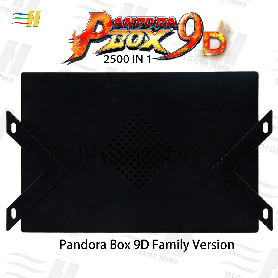Pandora Box 9d 2500 В 1 семейная версия материнская плата может 3P 4P игра для видеоигр аркадная консоль машина 3d tekken mortal kombat