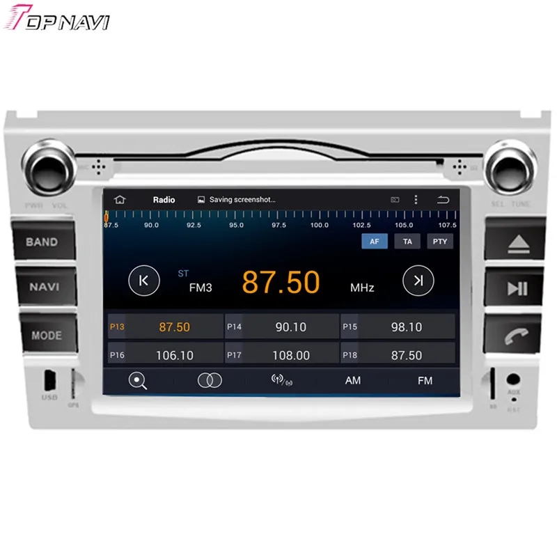 Автомобильный радиоприемник TOPNAVI 6 2 ''Octa Core Гб RAM Android 0 Стерео GPS для OPEL