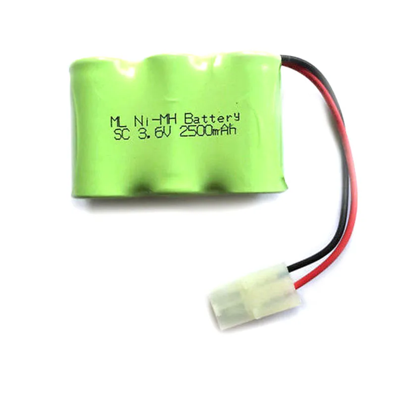 Новый перезаряжаемый никель металлогидридный аккумулятор 3 6 в 2500 мА/ч SC с