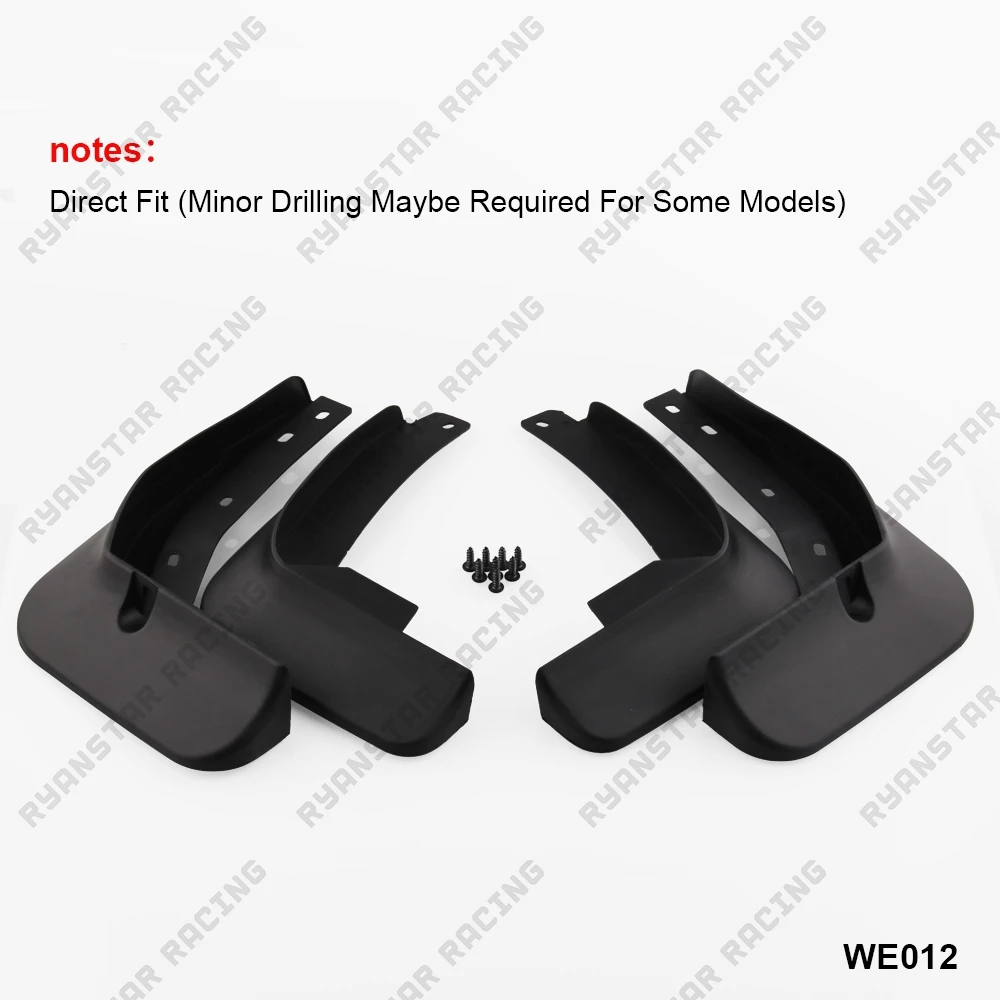 4 шт. Брызговики спереди и сзади брызговик для автомобиля Fender набор литой Volkswagen