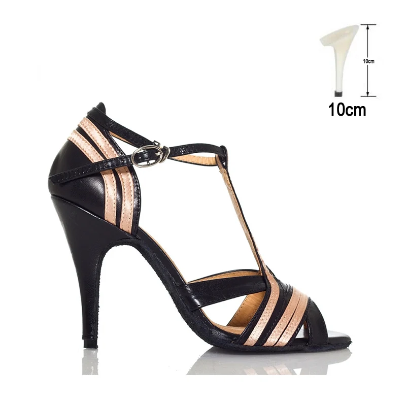 Pink 10CM Новые HROYL женские туфли для латинских танцев для девушек, женские бальные туфли для танго, танцевальные туфли на каблуке 10/8. 5/7. 5 см - Цвет: Pink 10CM