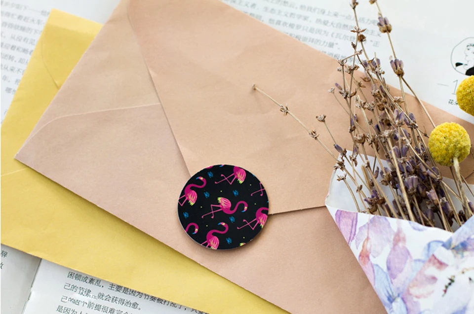 45 шт наклейки с Фламинго украшения DIY милые мини наклейки с Фламинго Скрапбукинг День Рождения украшения подарок детям