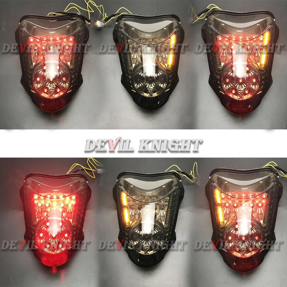 Мотоциклетный светодиодный задний фонарь Сигналы поворота для SUZUKI HAYABUSA GSXR1300