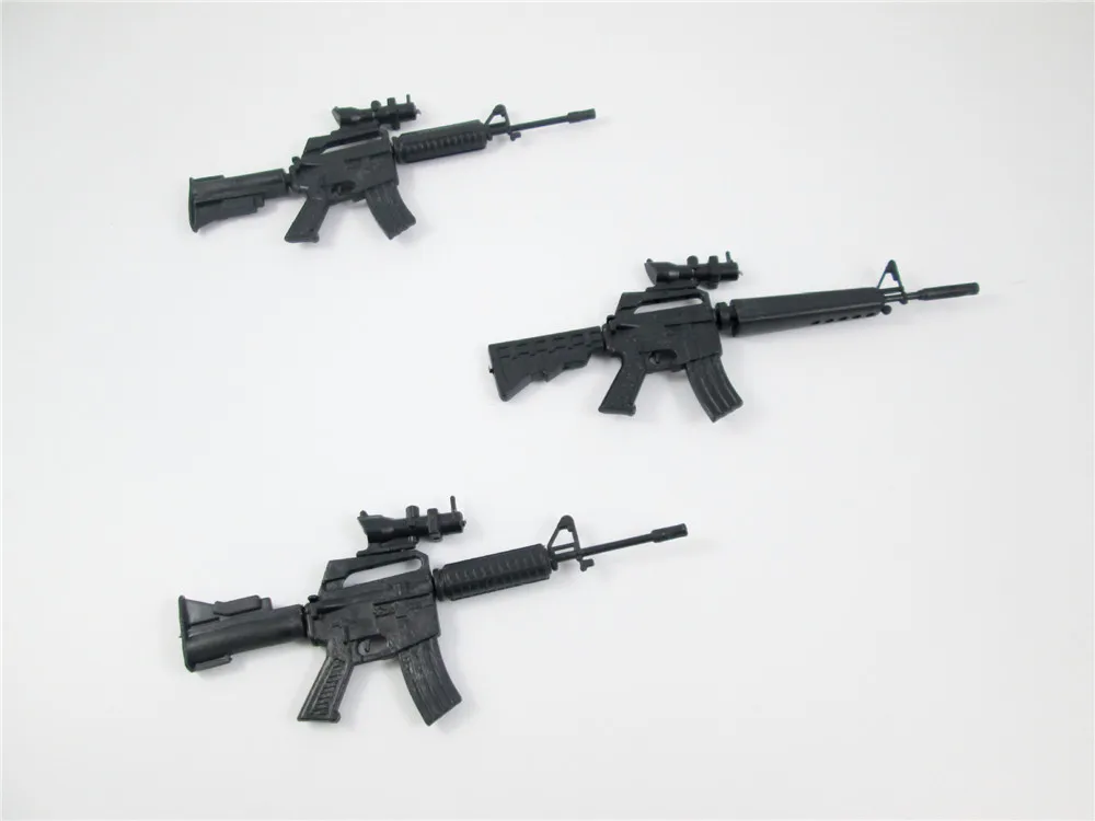 3pcs /set Mini DIY Building Blocks Toy Gun Assembly Fun Random style Gift for Children Ak47 P5 | Игрушки и хобби