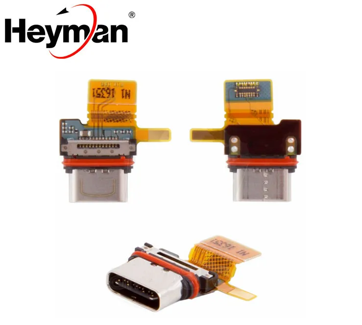 Heyman USB зарядный порт гибкий кабель для Sony X F5321 компактный разъем type C плоский