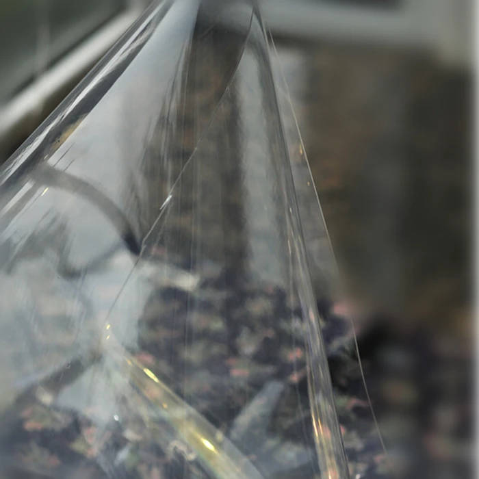 

1.0mm thickness ultra transparent TPU leather material