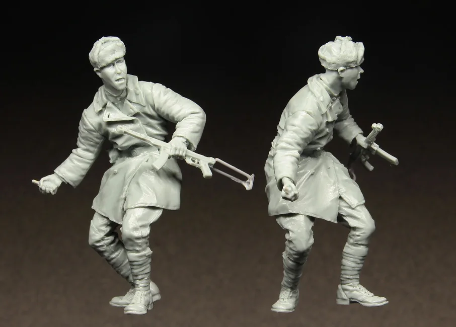 Фигурки из смолы 1/35 модель русский младенец разобранный неокрашенный|Наборы для