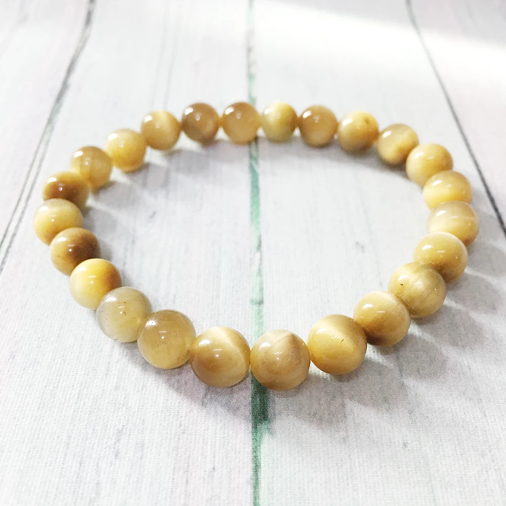 Ruberthen распродажа дизайнерский мужской браслет золотой тигровый глаз каменный 2018