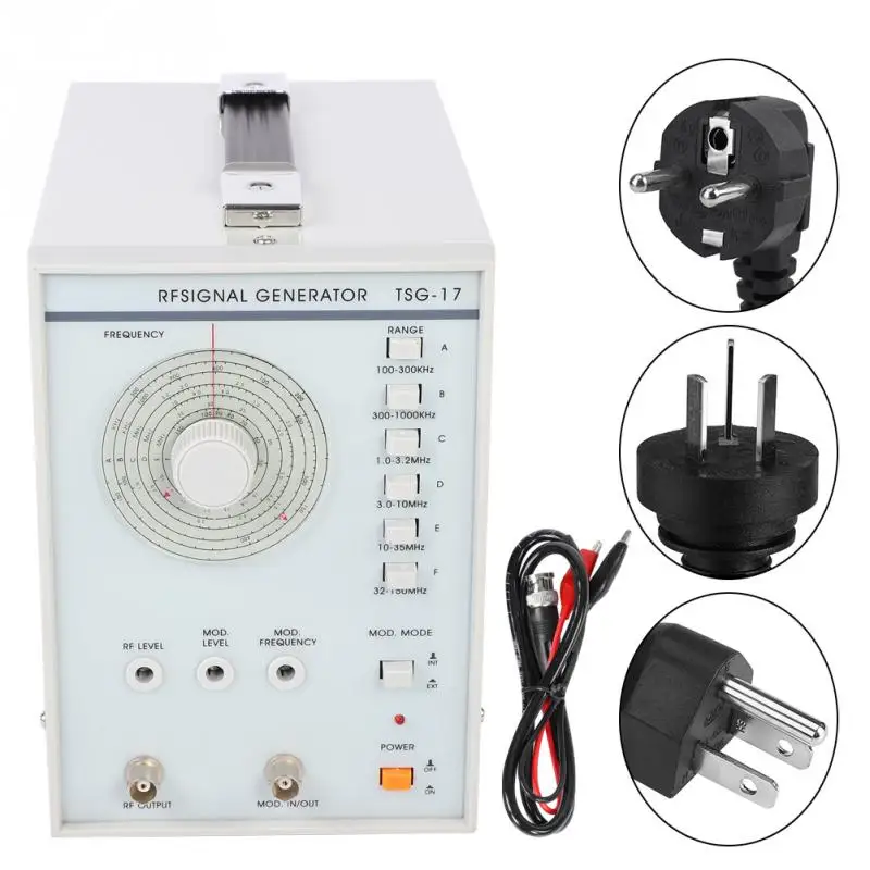 High Frequency Signal Generator RF(Radio-Frequency) 220V/110V EU/ AU/US plug TSG-17 | Инструменты