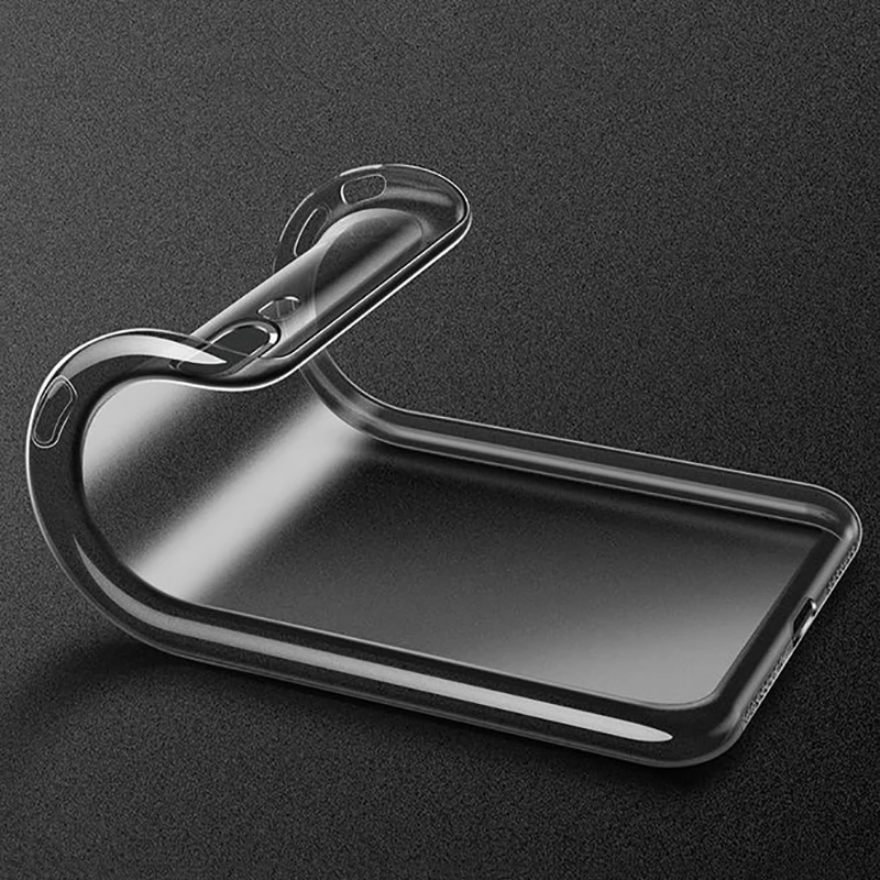 Одежда высшего качества прозрачный мягкий чехол для Apple IPhone X 10 десять 8 4S 5 5S 5C SE 6 S 7