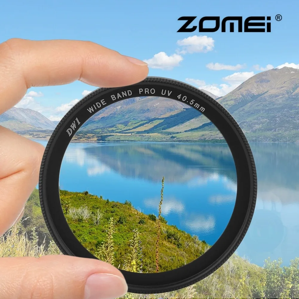 Zomei стандартная рамка для камеры УФ-фильтр защитный фильтр Canon Nikon Sony 40 5 мм 49 52 55 58 62