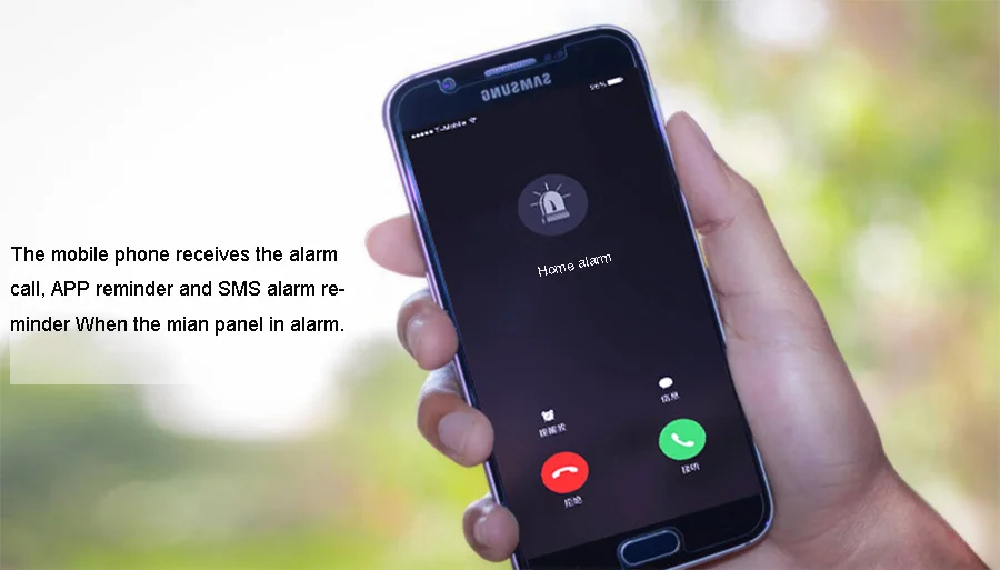 Sgooway завод wifi GSM GPRS беспроводная домашняя охранная сигнализация интегрированная с wifi IP камера