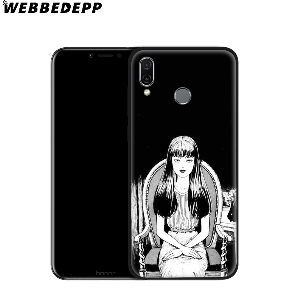 WEBBEDEPP японский комический мягкий чехол ужасов для Huawei Mate Honor 20 6A 7A 7C 7X 8 9 9X 10 View Lite Pro