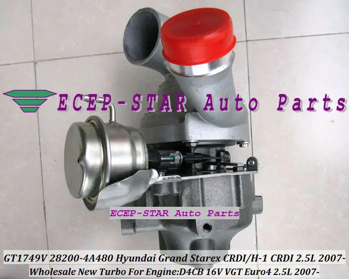 Turbo Repair Kit rebuild BV43 28200-4A480 53039880145 Turbocharger For HYUNDAI H-1 Cargo Travel Grand Starex CRDI D4CB 16V 2.5L |