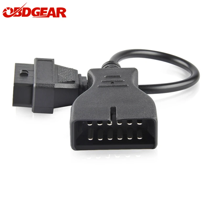 GM12 OBD2 адаптер Диагностический кабель Pin до 16 pin OBDII диагностический разъем для