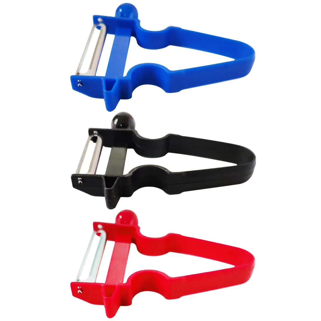 3pc set Волшебная Trio очистки фруктов и овощей Slicer измельчитель фруктов и овощей нож для нарезания соломкой мульти корки Нержавеющая сталь лезвие Кухня инструменты 3 шт./компл - Цвет: 3pc set