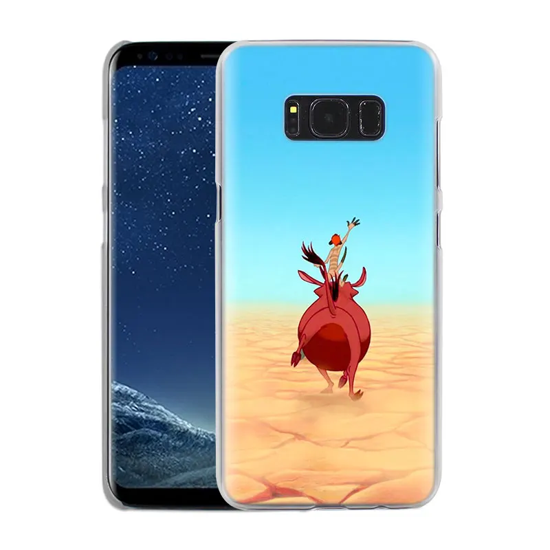Король Лев Hakuna Matata чехол для телефона s для samsung Galaxy S10e S10 S8 S9 Plus M10 M20 M30 A50 S6 S7 Edge жесткий чехол