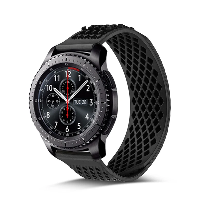 Ремешок для часов Samsung Galaxy резиновый ремешок Gear S3 22 мм|Ремешки часов| |