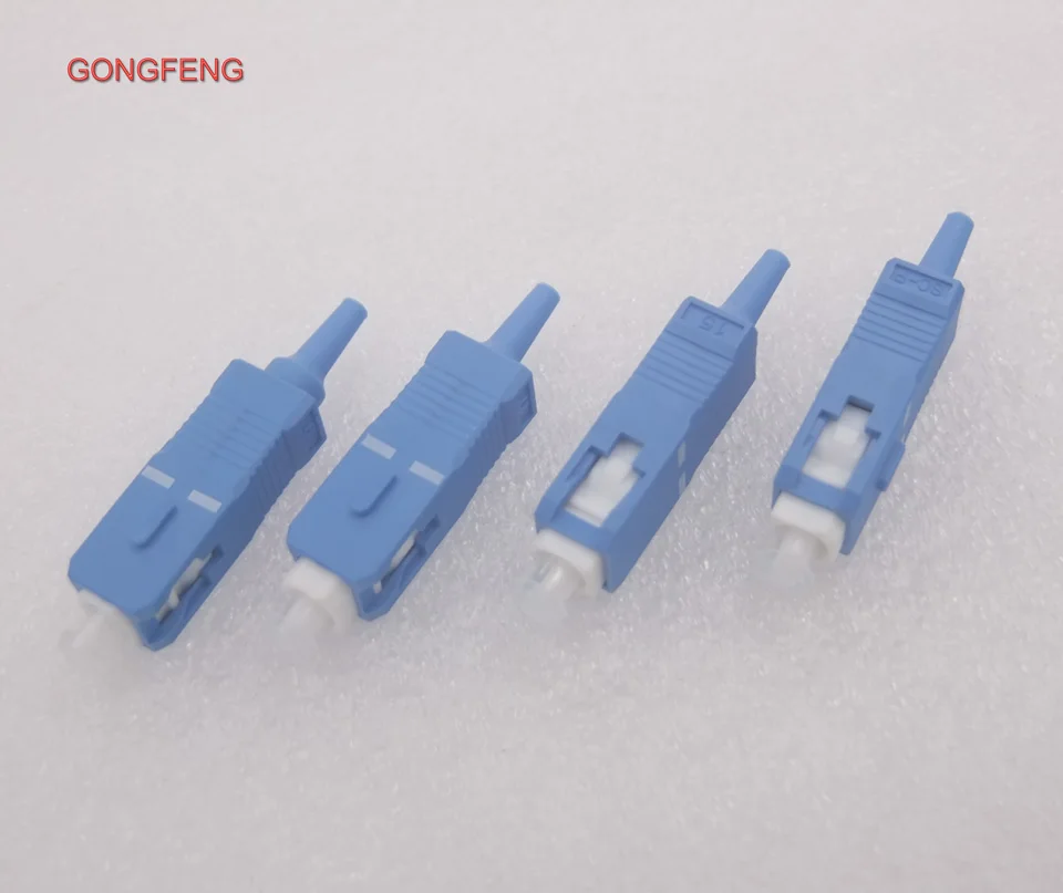 GONGFENG 100 шт. Новый волоконно оптический Быстрый разъем головки PLC мини сплиттер