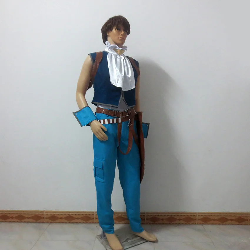 Фото Final Fantasy IX 9, Zidane, этническая рождественская вечеринка, униформа на Хэллоуин, костюм для косплея, любой размер на заказ №3