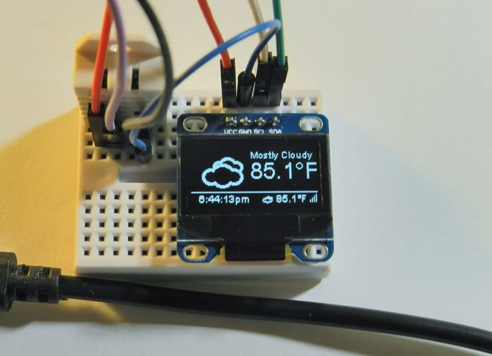 Комплект метеостанций RCmall для arduino с OLED дисплеем esp8266 WEMOS IOT FZ2691|GPS-системы дронов| |