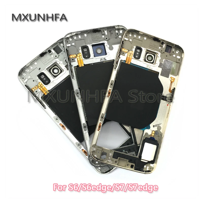 Средняя рамка для Samsung Galaxy S6 S7 Edge G930 G935 G920 G925 средняя металлическая пластина