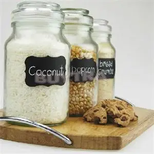 3 листа/36 шт стикер для доски кухонные наклейки из ПВХ кувшина органайзера