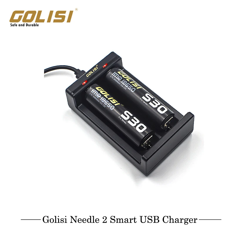 Оригинальное умное зарядное устройство Golisi Needle 2 с USB слота для аккумуляторов