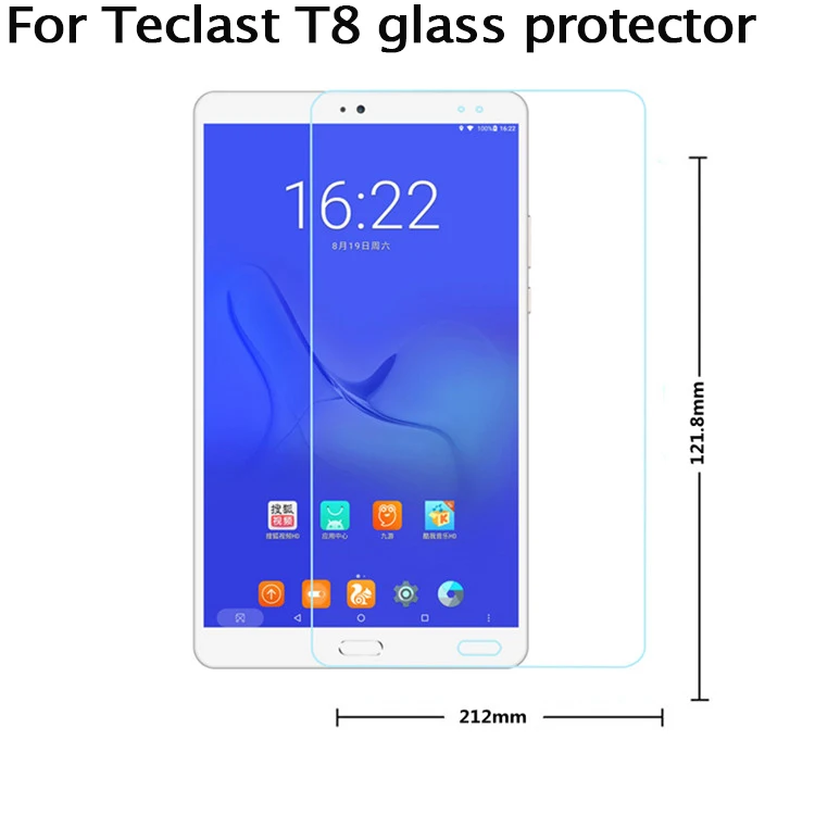 Закаленное стекло Защита экрана для Teclast Master T8 8 4 дюйма планшетный ПК Android 7 0