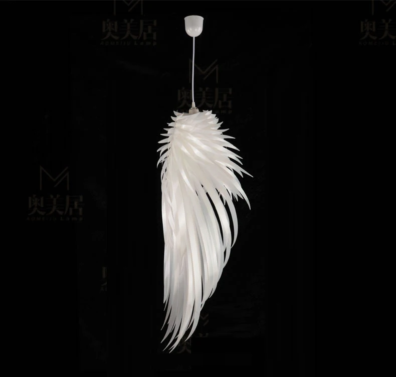A1 подвесные светильники Современные креативные перьевые обеденные спальни