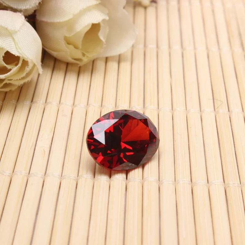 Лучшая Акция 13.89CT красный рубин крови без подогрева 12X16MM алмаз овальной огранки
