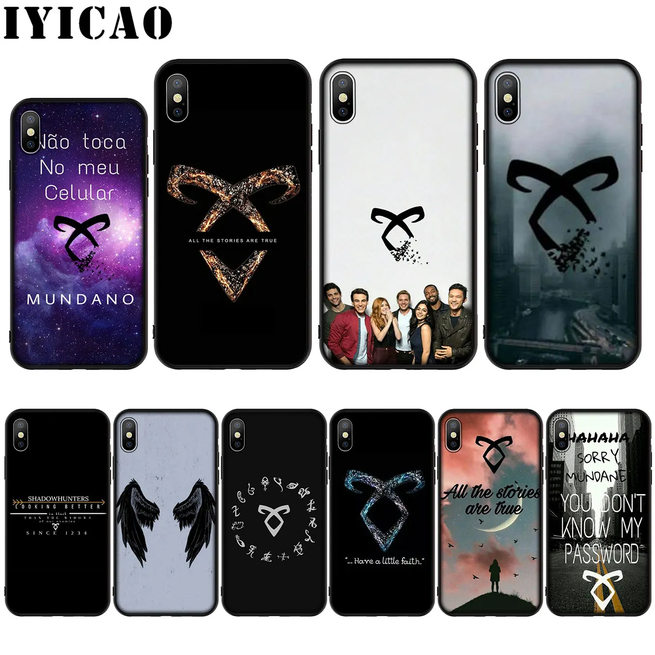 Мягкий Цветной силиконовый чехол Shadowhunters для iPhone 11 Pro Max XR X XS 8 7 6 6S Plus 5 5S SE|Бамперы| |