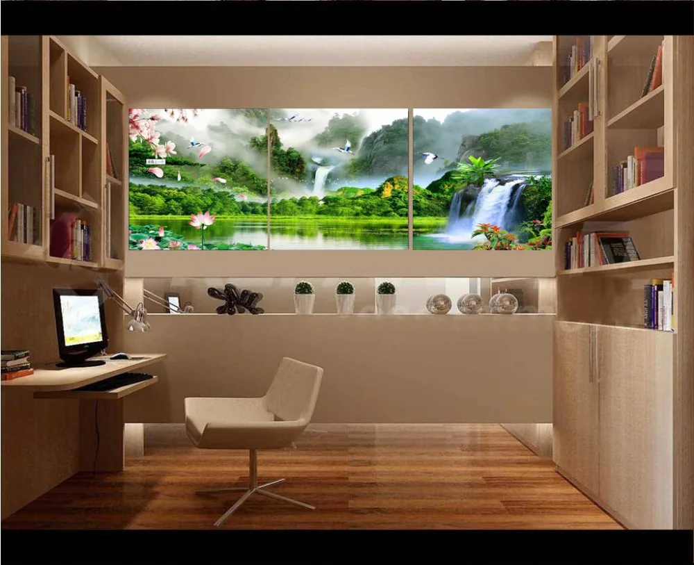 Картина на холсте модульная декоративная стене для гостиной художественный