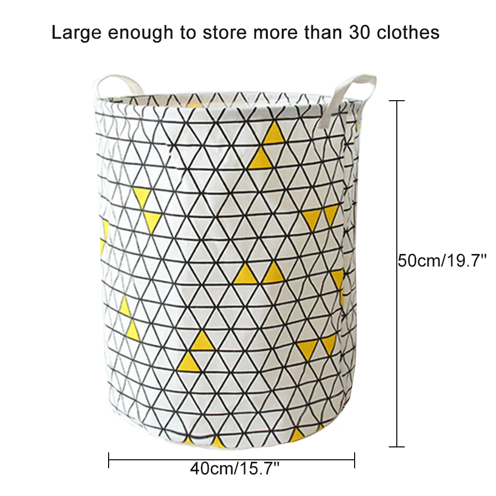 E 40X50CM Высшее качество Мути-Стиль тканевый складной зонт в виде геометрических фигур для грязного белья ведро для хранения игрушек корзина для белья бытовой 40x50 см - Цвет: E 40X50CM