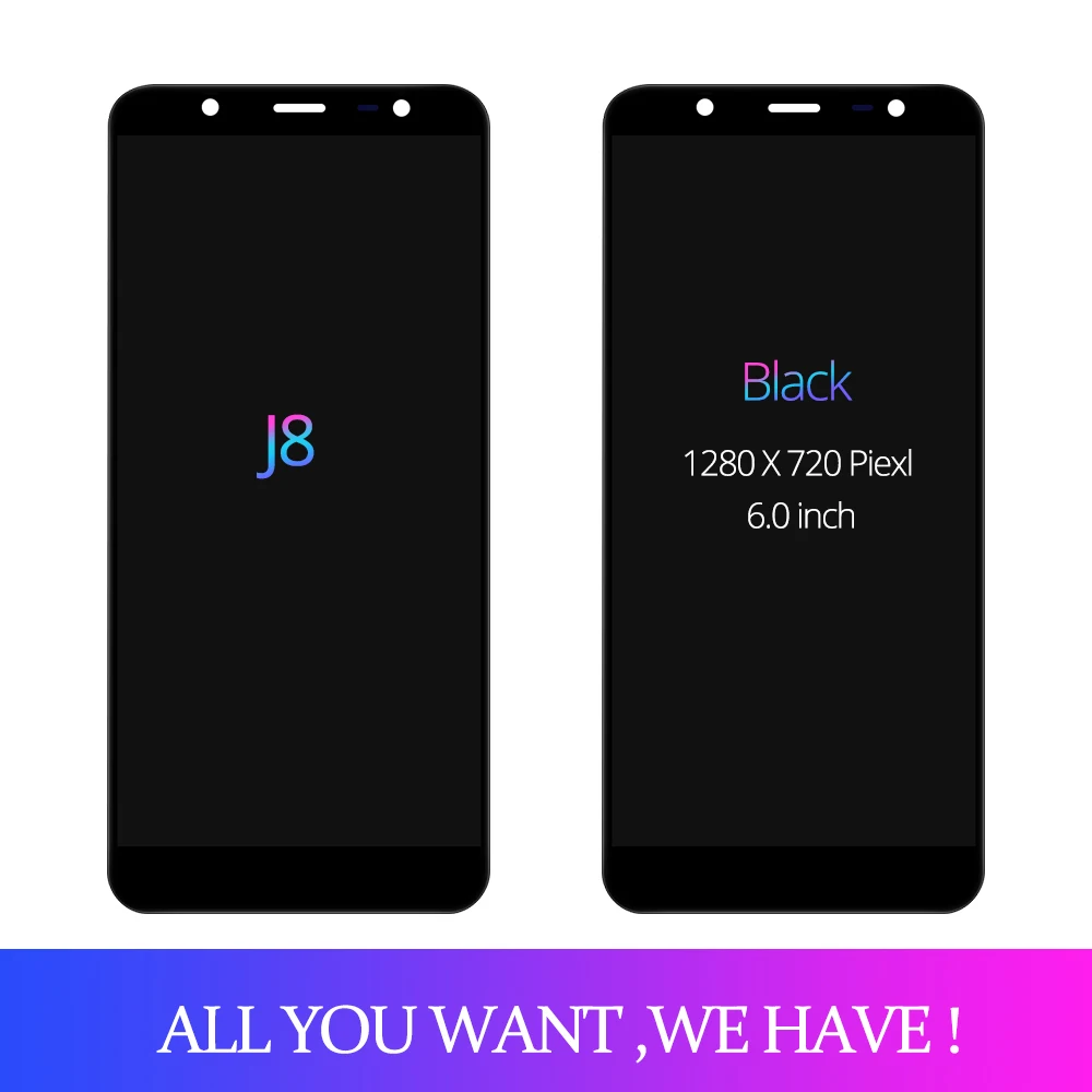Отрегулируйте яркость экрана J810M для samsung Galaxy J8 J810 SM-J810 ЖК-дисплей сенсорный экран дигитайзер Замена