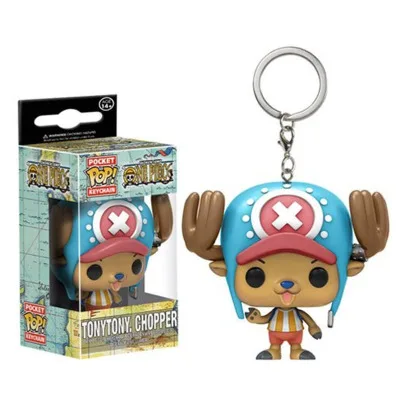 FUNKO POP брелок с героями Marvel официальный форки супер герой Халк Гоку Рик Добби аниме персонажи фигурка Коллекционная модель игрушки с коробкой - Цвет: TONYTONY