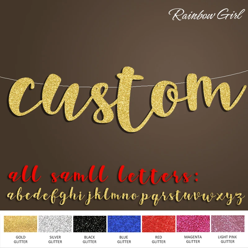 На заказ свадебный душ с днем рождения украшения детский плакат бумажный баннер с надписью фото детский душ девичник принадлежности