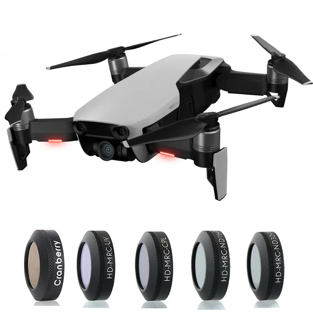 Mavic Air объектив ND4 ND8 ND16 ND32 CPL Ультрафиолетовый HD Камера фильтр для объектива DJI Дрон
