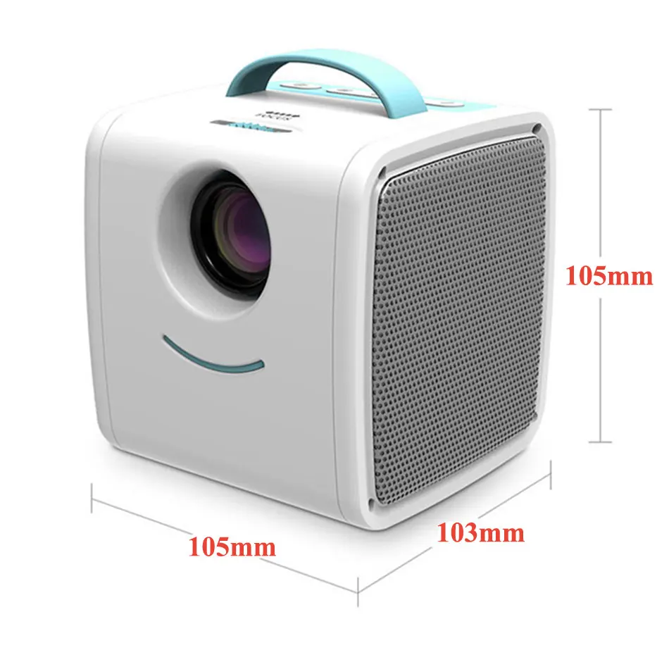 Gigxon Q2 портативный домашний мини-проектор 320*240P поддержка 1080P AV USB SD карта HDMI интерфейс для игры в кино Светодиодные проекторы
