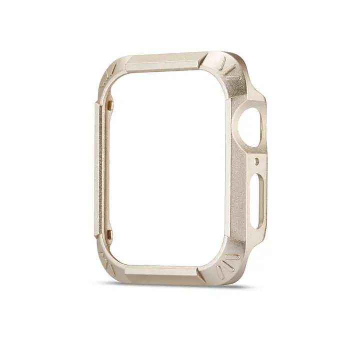 Gold Для Apple Watch 4 40 мм 44 мм тонкий 2 в 1 Мягкий ТПУ PC протектор для часов 360 Полный Чехол для Iwatch 4 Applewatch ударопрочный чехол - Цвет: Gold