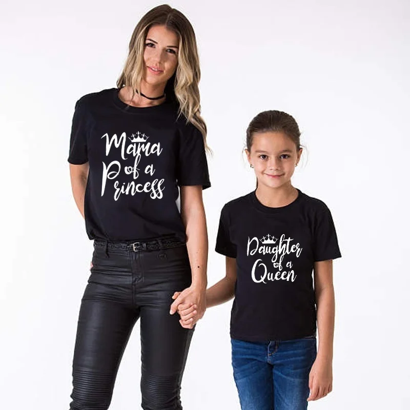 HAHAYULE-JBH1pcs модные футболки «Мама и я», «Мама и я», подарок на день матери, подарок для мамы, футболка для девочек