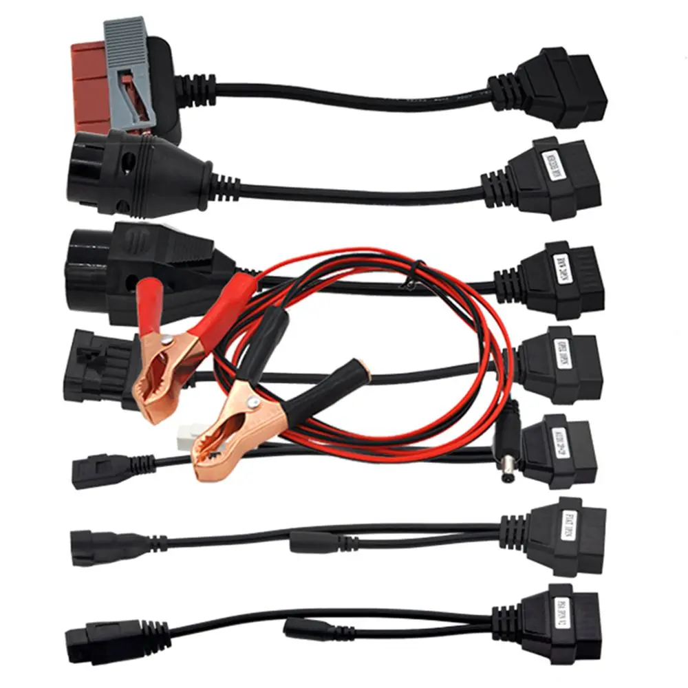 Кабели для грузовиков полный набор 8 диагностических инструментов OBD сканер
