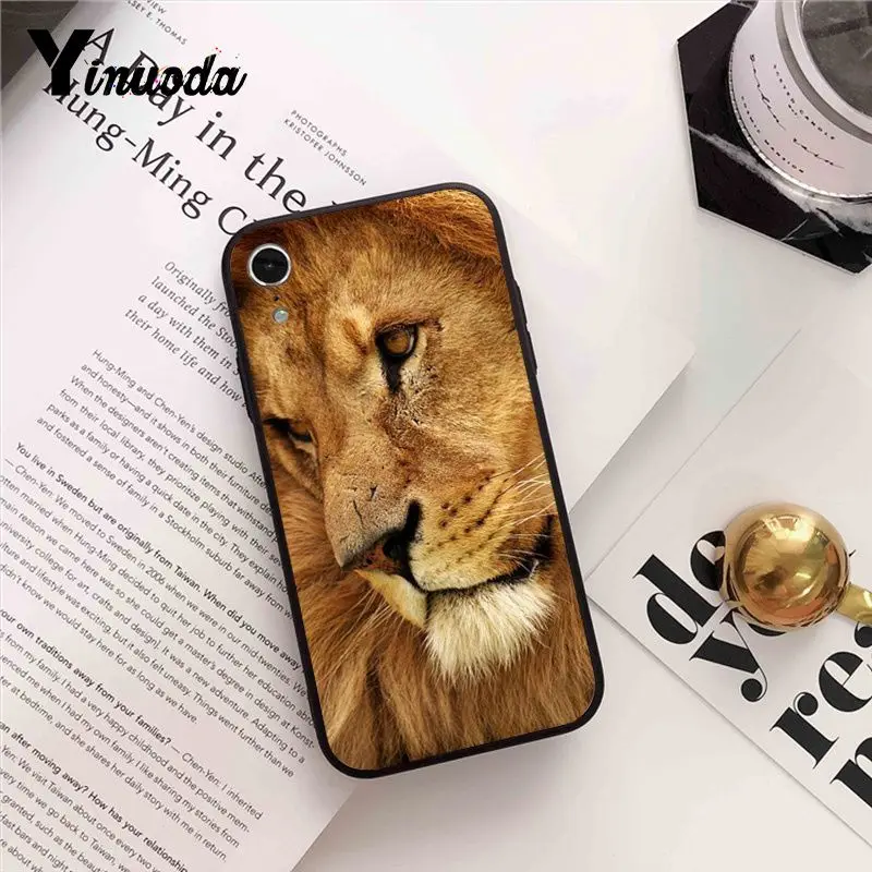 Yinuoda для iphone 7 XSMAX чехол Король Лев Simba идеальный чехол для телефона чехол для iphone 7X6 6S 8 Plus X 5 5S SE XR XS XSMAX