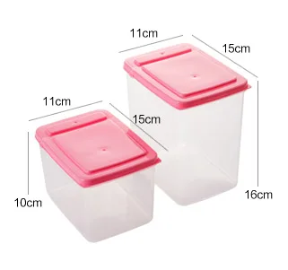 Кухонный Контейнер раскладушка для хранения еды герметичный контейнер