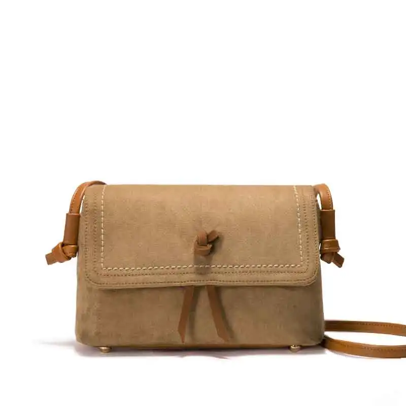 JONBAG винтажная матовая маленькая сумка на новой корейской моде одно плечо сумка через плечо - Цвет: khaki