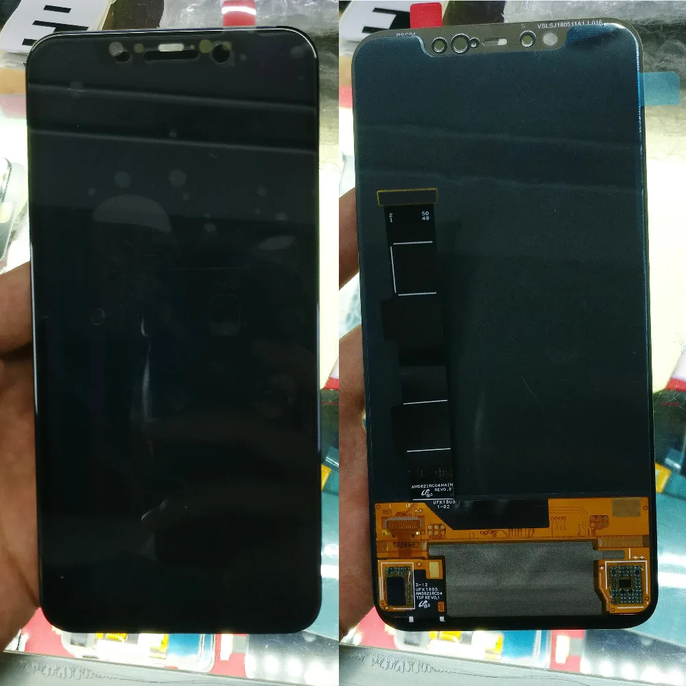 Протестированный черный 6,2 дюйма для Xiaomi mi 8 mi 8 ЖК-дисплей+ кодирующий преобразователь сенсорного экрана в сборе запасные части