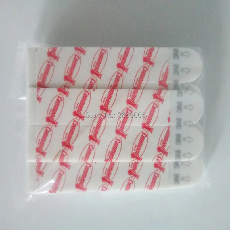 Tiras de repuesto para mando de pared, accesorio para colgar en la pared, peque&ntilde;o, mediano, grande, 3M, 1000 unidades-5